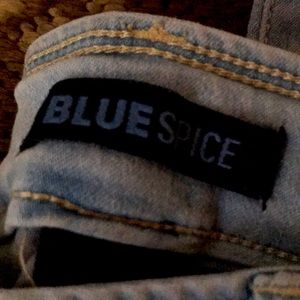 Light blue skinny jeans